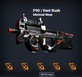 P90 Vent Rush Minimal Wear