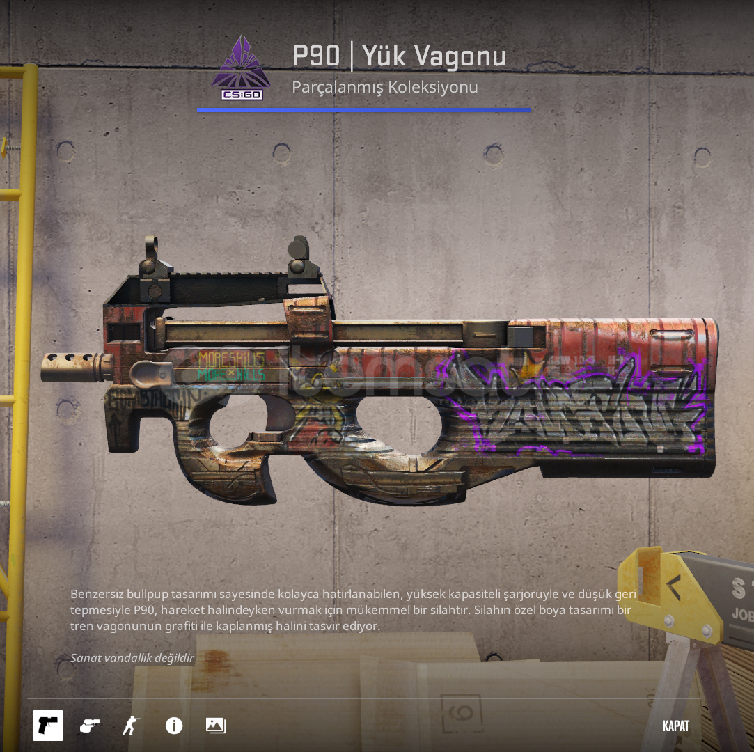 P90 | Yük Vagonu P90 | Yük Vagonu