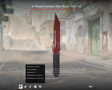  ★ Paracord Knife | Crimson Web (Field-Tested)