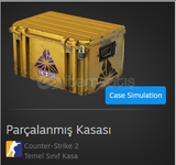 parçalanmış kasası