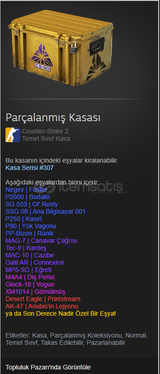 Parçalanmış Kasası