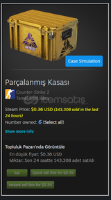 Parçalanmış Kasası