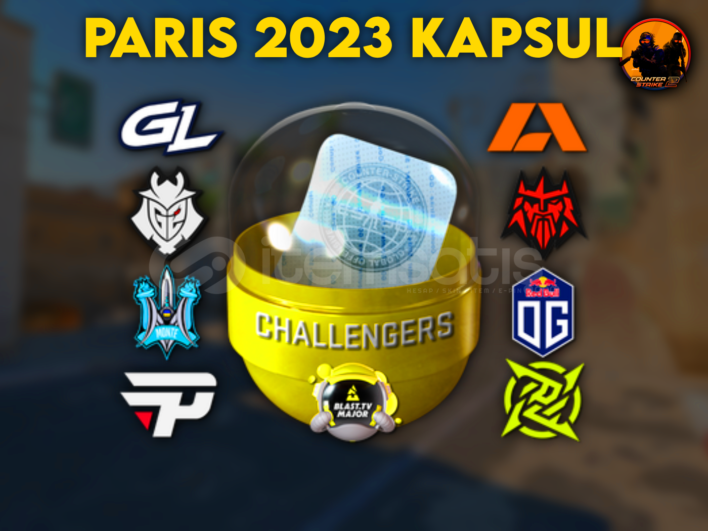 ⚡Paris 2023 Challengers Sticker Capsule ⚡Paris 2023 Challengers Sticker Capsule