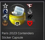Paris 2023 Contenders Sticker Capsule Paris 2023 Contenders Sticker Capsule