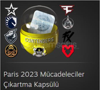 Paris 2023 Mücadeleciler Çıkartma Kapsülü Paris 2023 Mücadeleciler Çıkartma Kapsülü