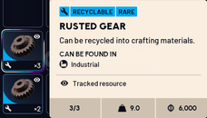 PASLI TEÇHİZAT - RUSTED GEAR 3 ADET !!