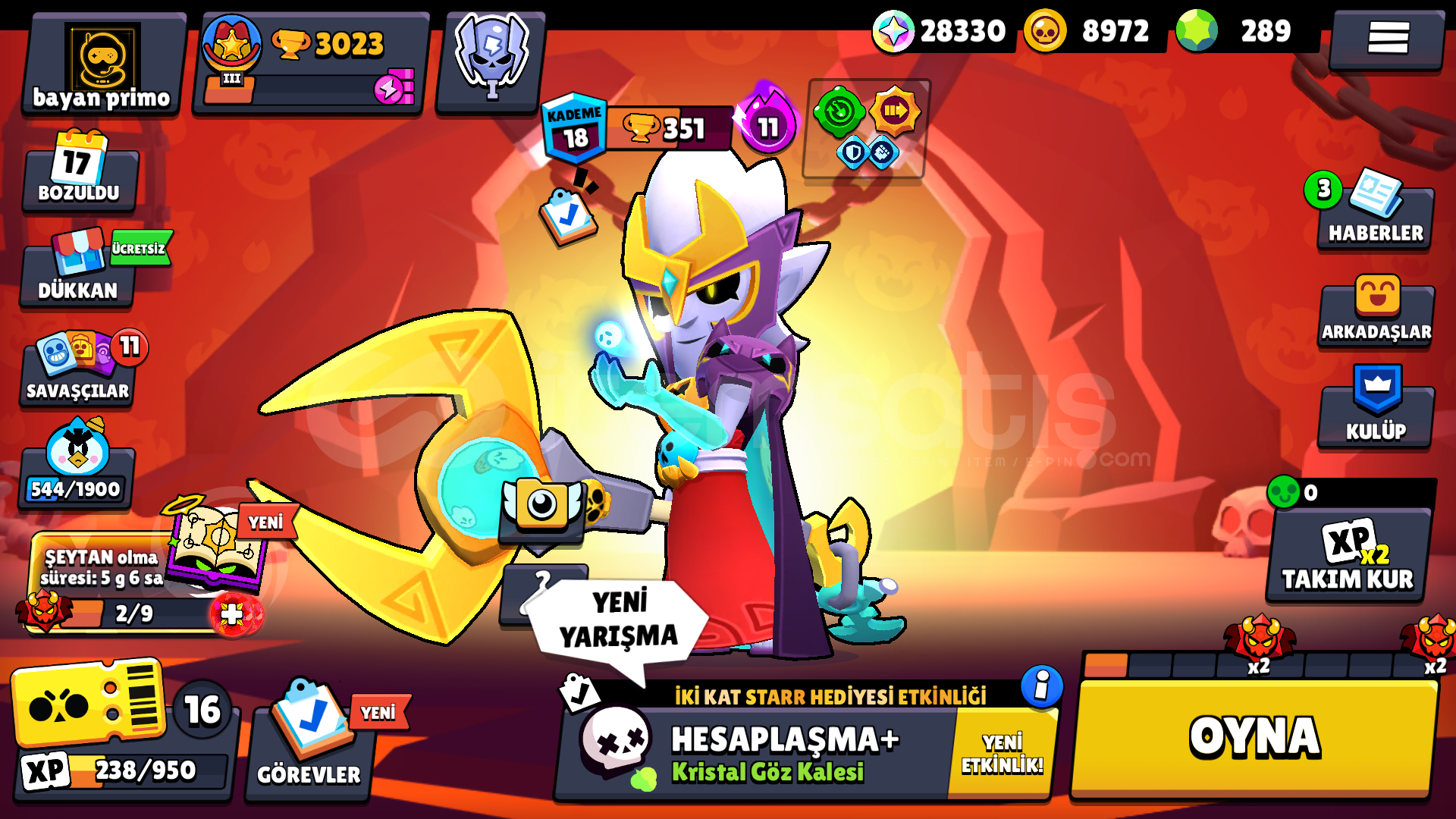 289 ELMASLI ACAYIIP IYI HESAP  289 ELMASLI ACAYIIP IYI HESAP