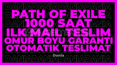 PATH OF EXILE+13 OYUN 1000 SAAT | GARANTİ