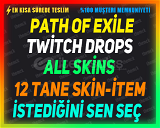 Path of Exile Twitch Drop | ALL SKİNS