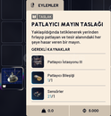 Patlayıcı mayın Taslağı BP BluePrint