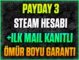 ⭐️Payday 3 Steam✔️+İLK MAİL✔️