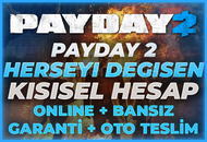 ⭐️[PAYDAY 2 + ONLINE] HERŞEYİ DEĞİŞEN HESAP⭐️