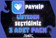 PAYHİP SEÇTİĞİNİZ 3 ADET PACK