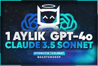 [Paylaşımsız]Claude 3.5 Sonnet-GPT-4o (1 Ay)