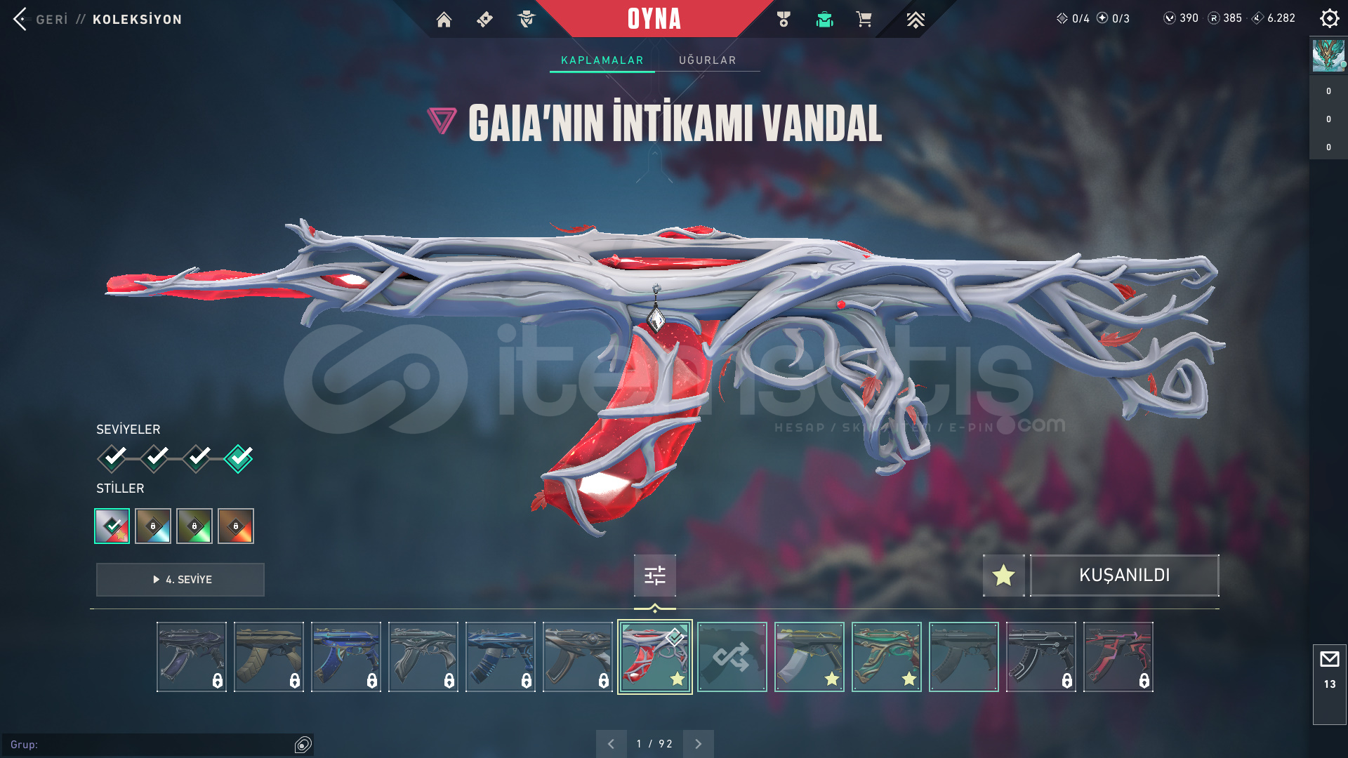 PAZARLIK VARR , 15 Skin ! Hesap Valorant mailli PAZARLIK VARR , 15 Skin ! Hesap Valorant mailli