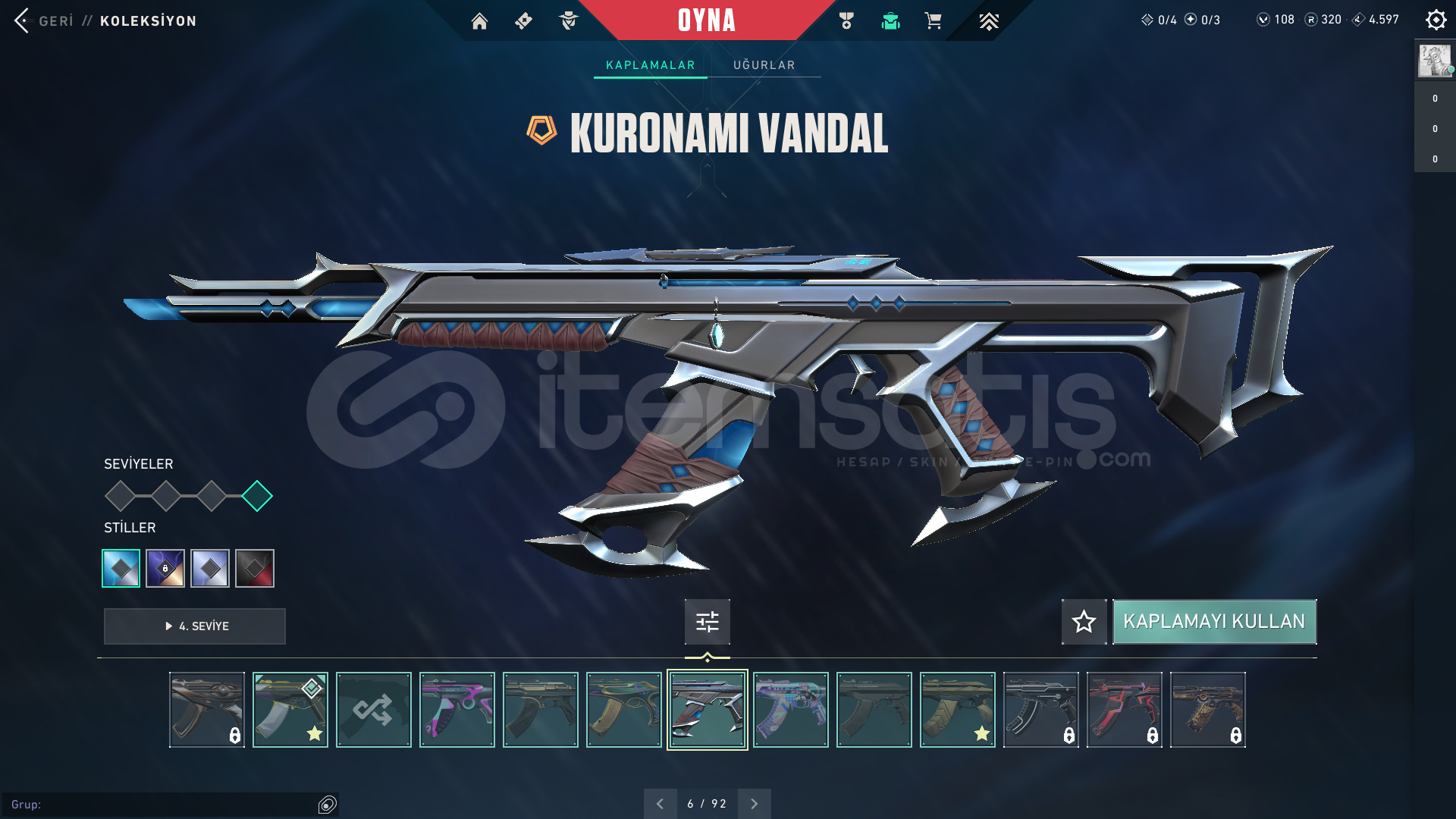 PAZARLIK VARR , 68 Skin ! Hesap Valorant mailli PAZARLIK VARR , 68 Skin ! Hesap Valorant mailli