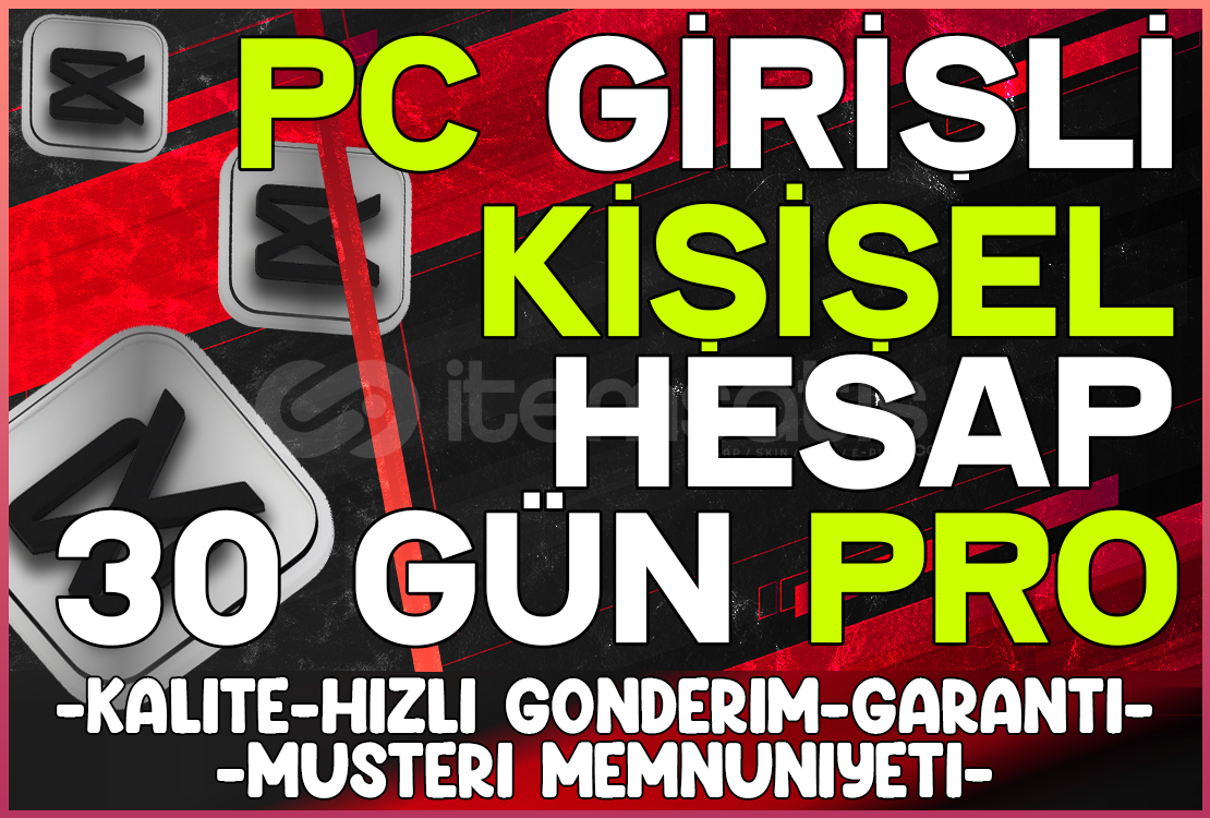 ❤️Size Özel | PC Girişli | Capcut Pro 1 Ay⭐ ❤️Size Özel | PC Girişli | Capcut Pro 1 Ay⭐