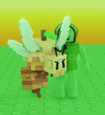 2x Peach Wasp