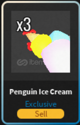 Penguin Ice Cream Knife