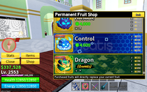 Perm Dragon + 2 Awaken race Blox Fruits HESAP