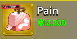 Blox Fruits Permament Pain 