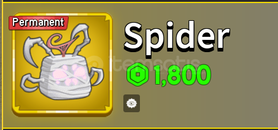 Blox Fruits Permament Spider 