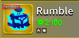 Blox Fruits Permament Rumble 