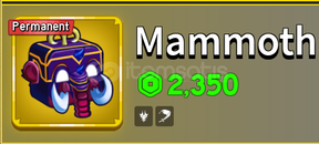 Blox Fruits Permament Mammoth