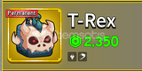 ⭐Permanent T-Rex Blox Fruits⭐ 