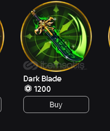 ⭐PERMANENT DARK BLADE | BLOX FRUİT