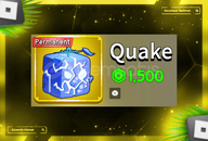 ⚡ Permanent Quake Blox Fruit |✅ Hızlı!