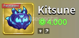 PERMANENT KİTSUNE | Blox Fruit Gift