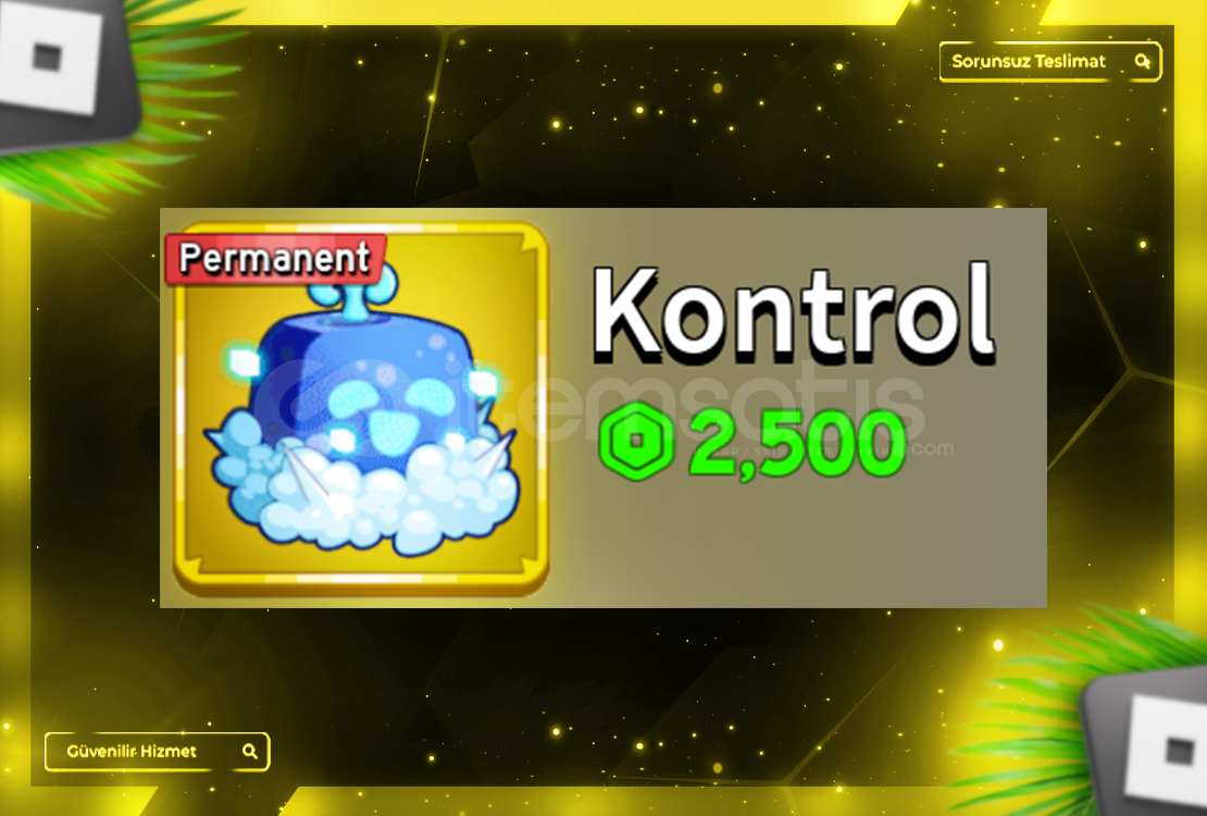 ⚡ Permanent Control Blox Fruit |✅ Hızlı! ⚡ Permanent Control Blox Fruit |✅ Hızlı!