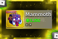 ⚡ Permanent Mammoth Blox Fruit |✅ Hızlı!
