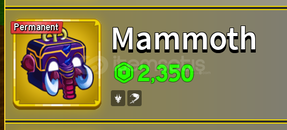 ⚡ PERMANENT MAMMOTH | BLOX FRUİT 