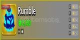 ⭐PERMANENT RUMBLE | BLOX FRUİT