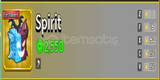 PERMANENT SPİRİT | BLOX FRUİT