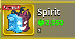 Permanent Spirit Blox Fruits