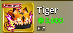 Permanent Tiger Blox Fruits