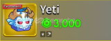 ⭐Permanent Yeti |⭐
