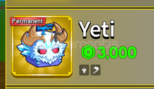 ⚡ PERMANENT YETİ | BLOX FRUİT 