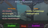 Peroxide Beyond eyepatch