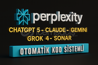 PERPLEXITY PRO⭐1 AYLIK⭐HIZLI - Chatgpt5-Gemini