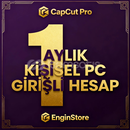 PC Girişli CAPCUT PRO 1 AYLIK |Kişisel Hesap|