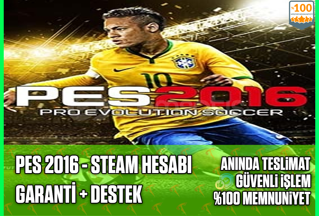 ⭐️☘️Pes 2016 Steam❤️Garanti & Sorunsuz❤️ ⭐️☘️Pes 2016 Steam❤️Garanti & Sorunsuz❤️