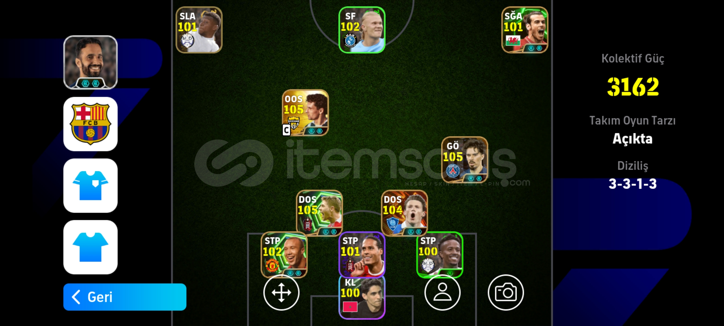 Pes 2026 Efsane Hesap BAGGİO⭐,VİTİNHA⭐ Pes 2026 Efsane Hesap BAGGİO⭐,VİTİNHA⭐
