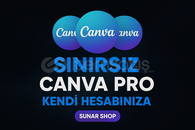 ⭐️ Canva Pro Sınırsız - Kendi Hesabınıza