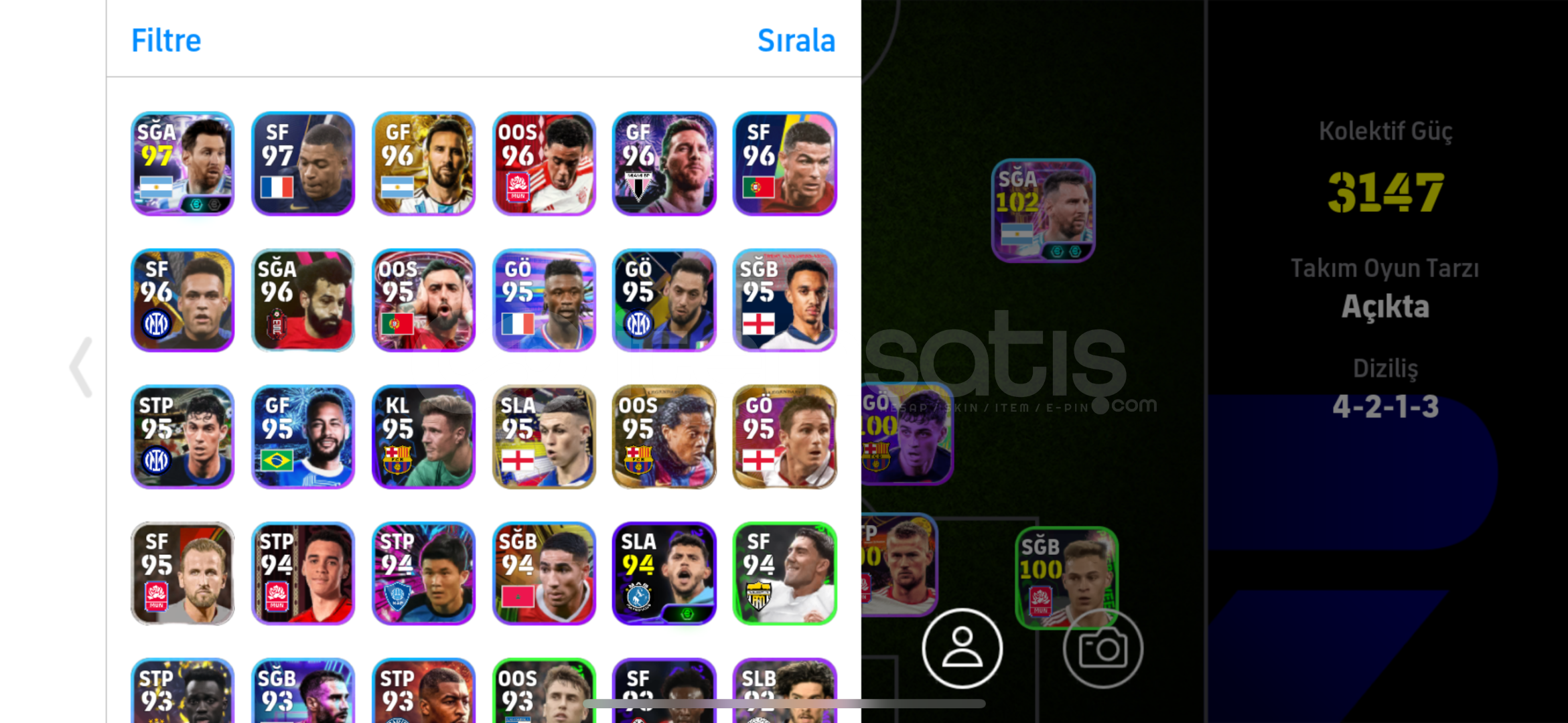 Pes 2147 güç Pes 2147 güç