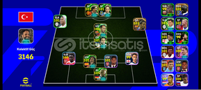 Pes 3150 Güç Dopdolu Iniesta lı Hesap Pes 3150 Güç Dopdolu Iniesta lı Hesap
