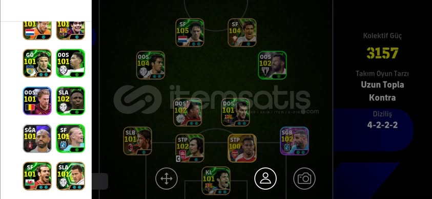PES 3157 KG HESAP PES 2022 BELÇİKA PAKETİ MAİN PES 3157 KG HESAP PES 2022 BELÇİKA PAKETİ MAİN
